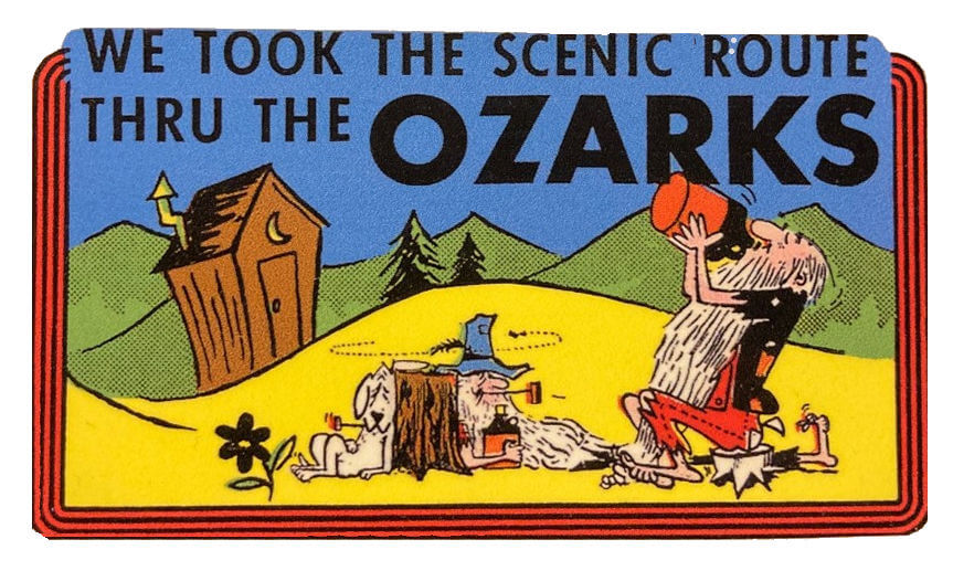 (image for) Ozarks Vintage Vacation Stickers